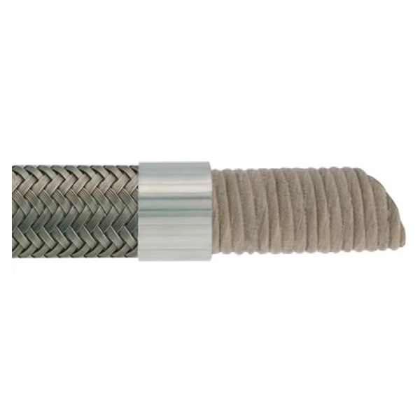 BW203-波纹特氟龙夹布加一层钢丝编织管