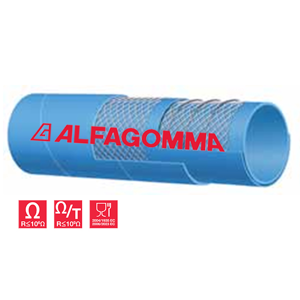 509OE  酸-化学品吸排管 16 bar - UHMWPE FDA