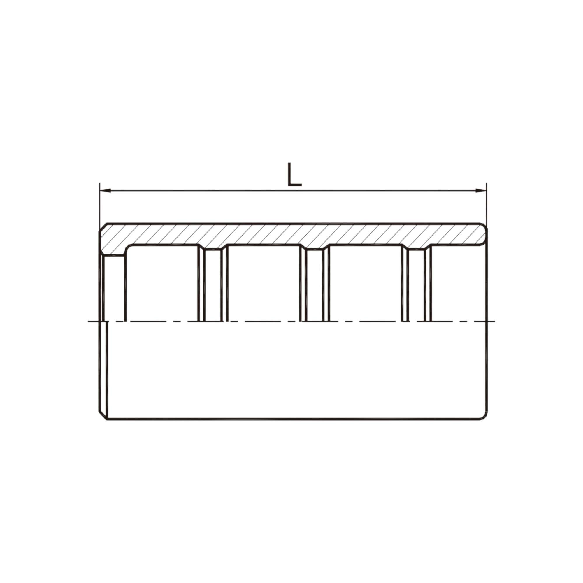 树脂管套筒-00018 用于SAE 100 R7-R8