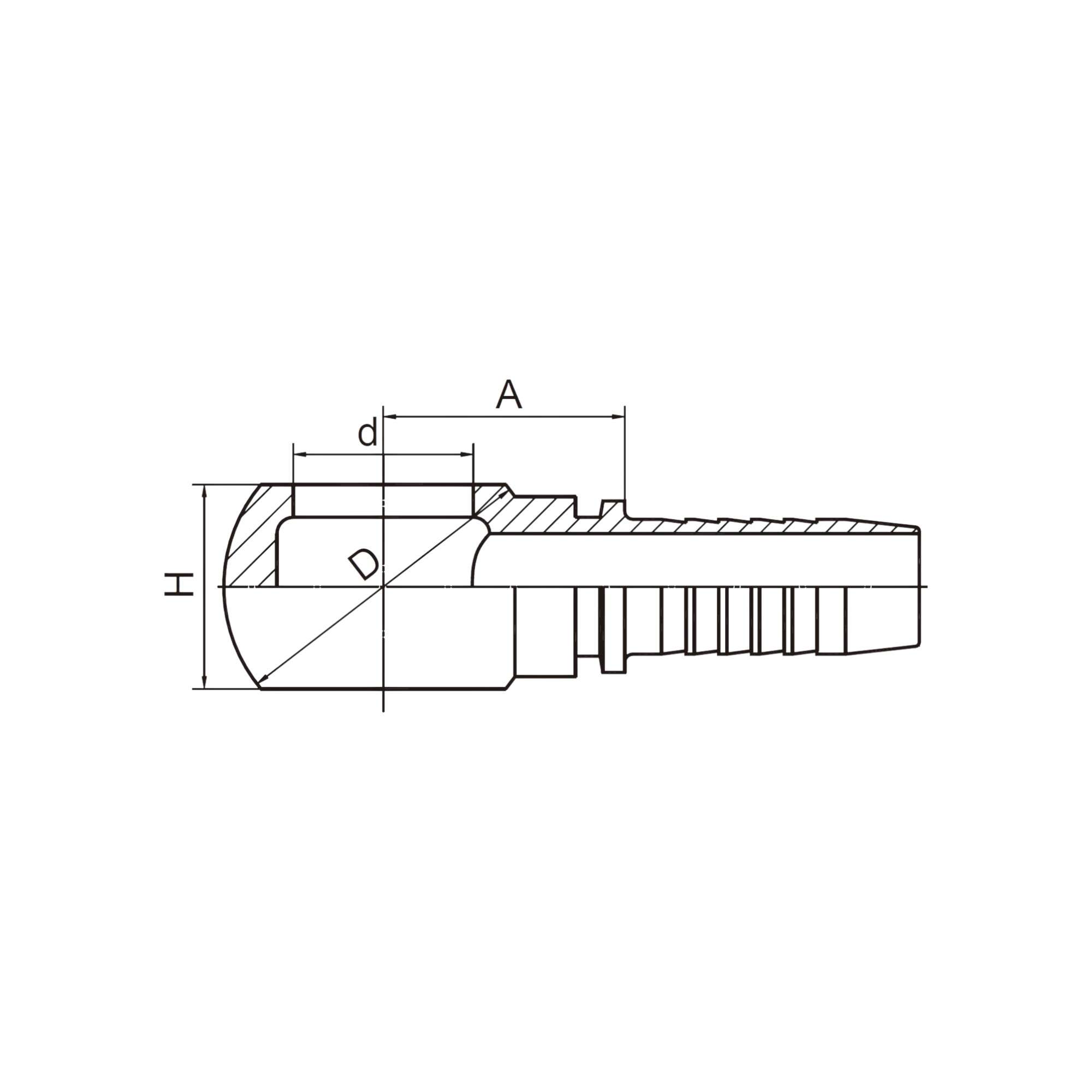 公制铰接体 70011-XX-XX