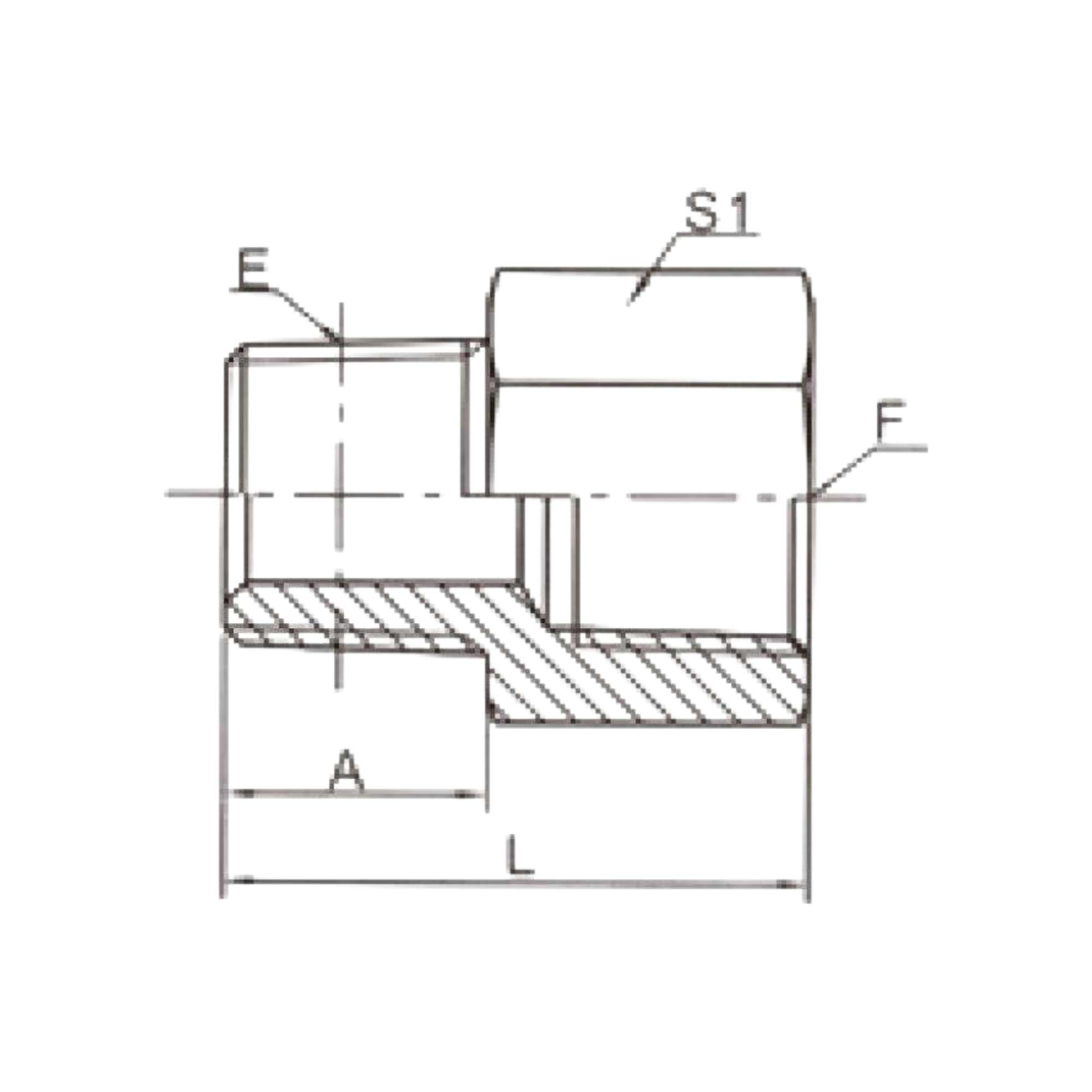 英锥管外螺纹/英管内螺纹  5TB-SP