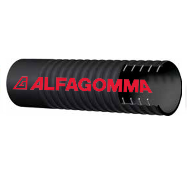 222AA  恶劣工况脱水管 - EPDM 波纹状 - 软端（软管端部无刚性增强层）